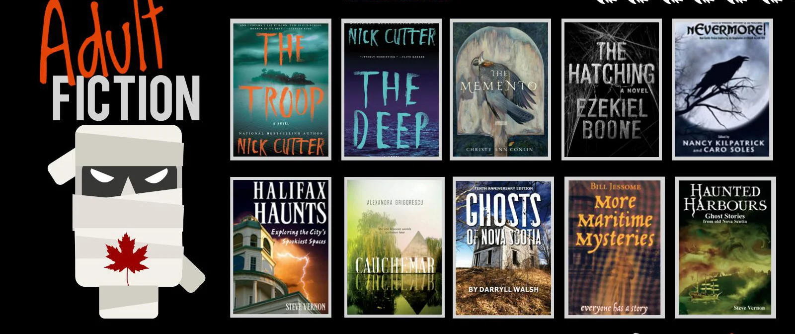 Top 10 scary Canadian books