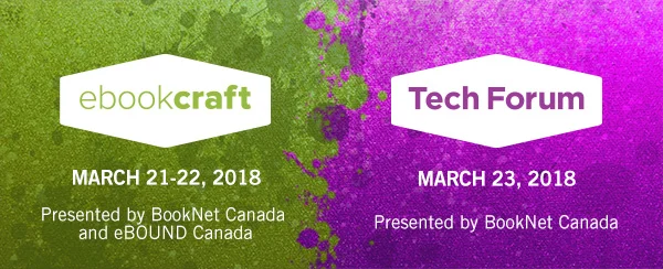 Tech Forum and ebookcraft 2018: Last speaker announcement