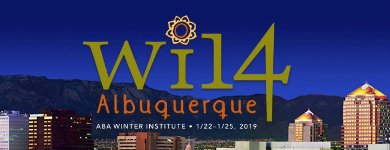 Highlights from the ABA Winter Institute
