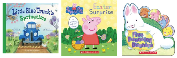 Put all your books in this basket: Top 10 Easter Books