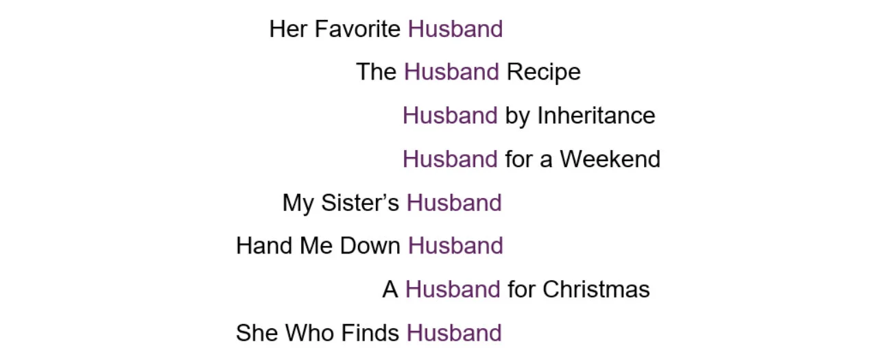 The ____’s Husband