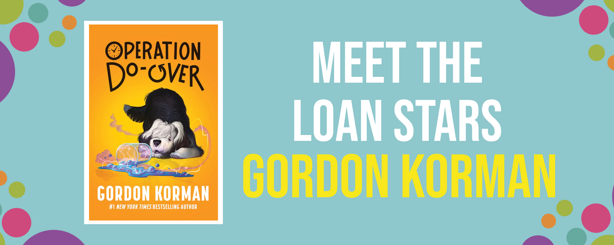 Meet the Loan Stars: Gordon Korman