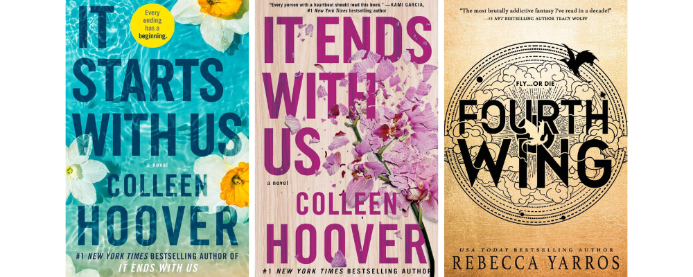 Bestselling books of 2023