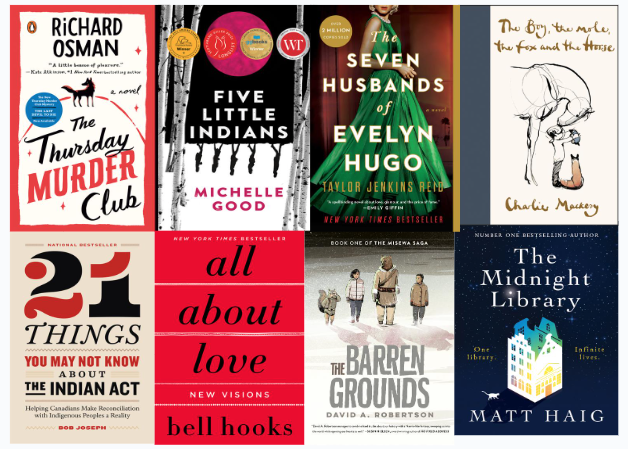 Collage of the top 8 backlist titles listed below