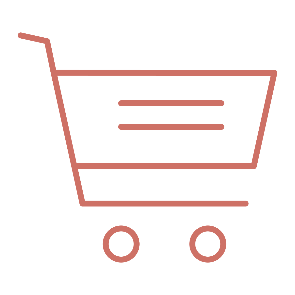 Shopping cart icon