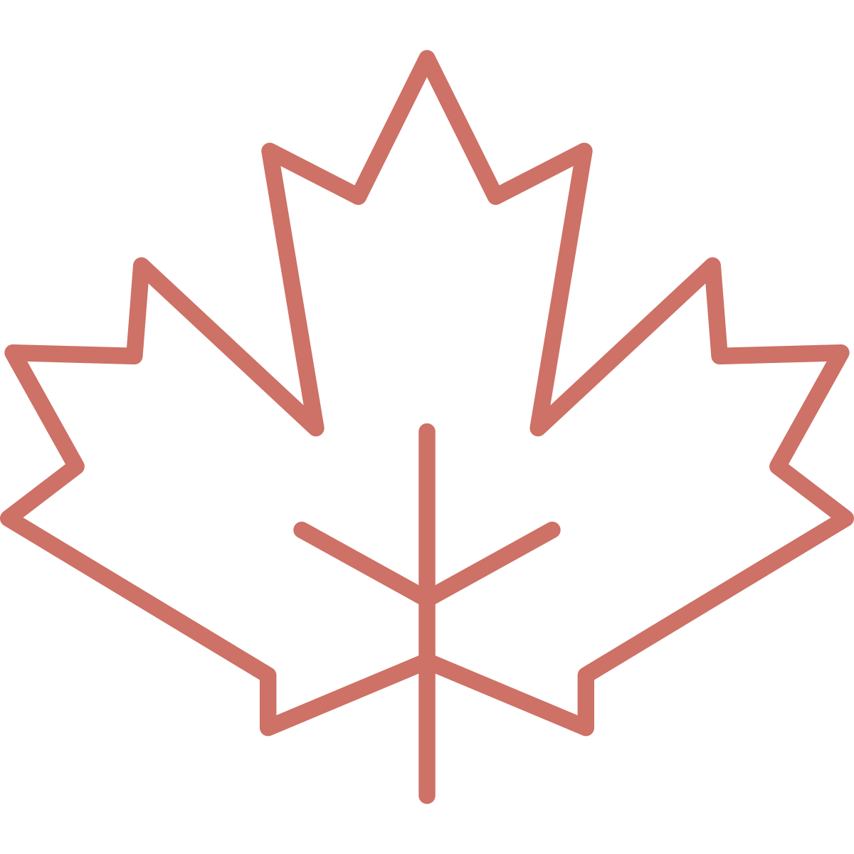 Maple leaf icon