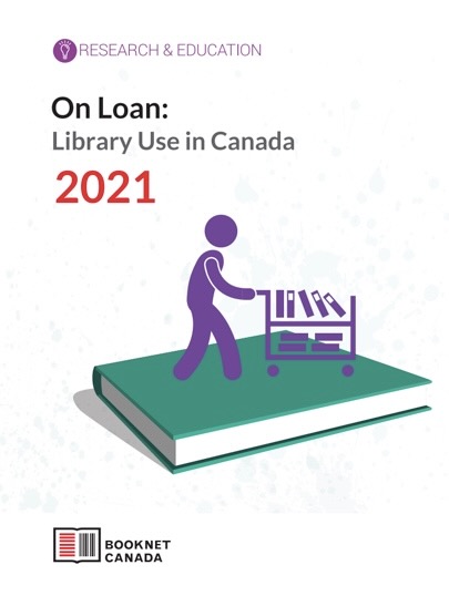 Cover of On Loan: Library Use in Canada. A publication by BookNet Canada