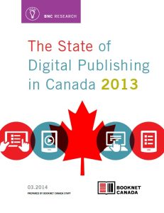 The State of Publishing in Canada 2013