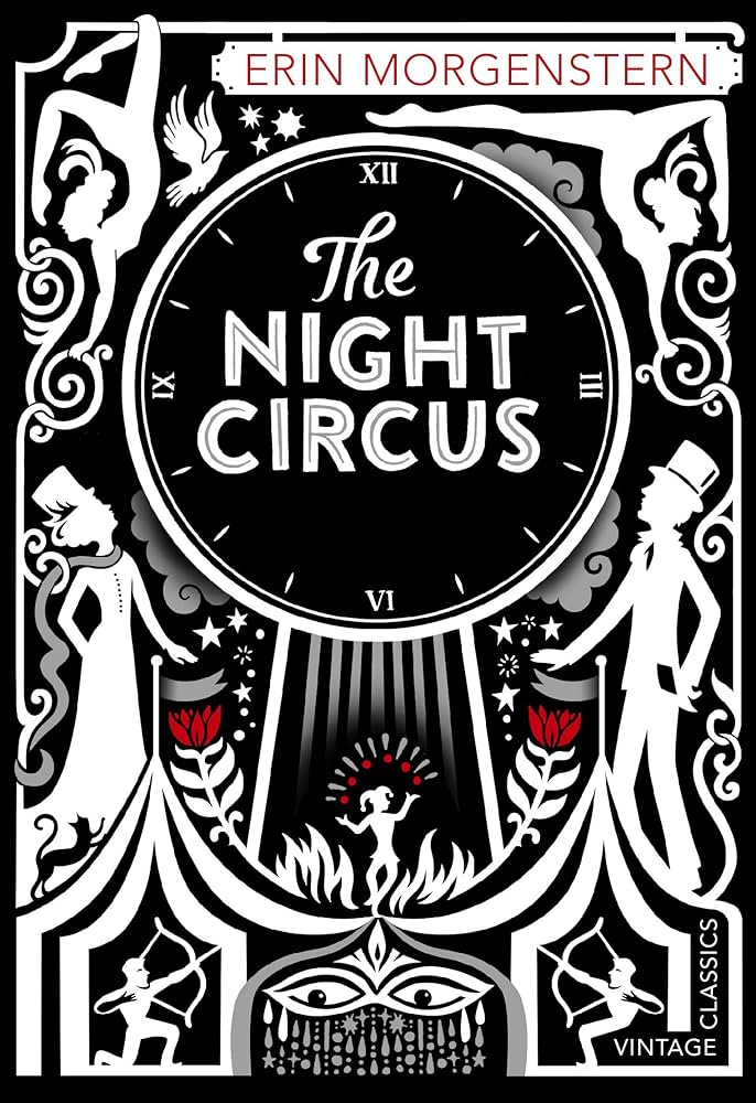 Book Cover of The Night Circus by Erin Mogenstern 
