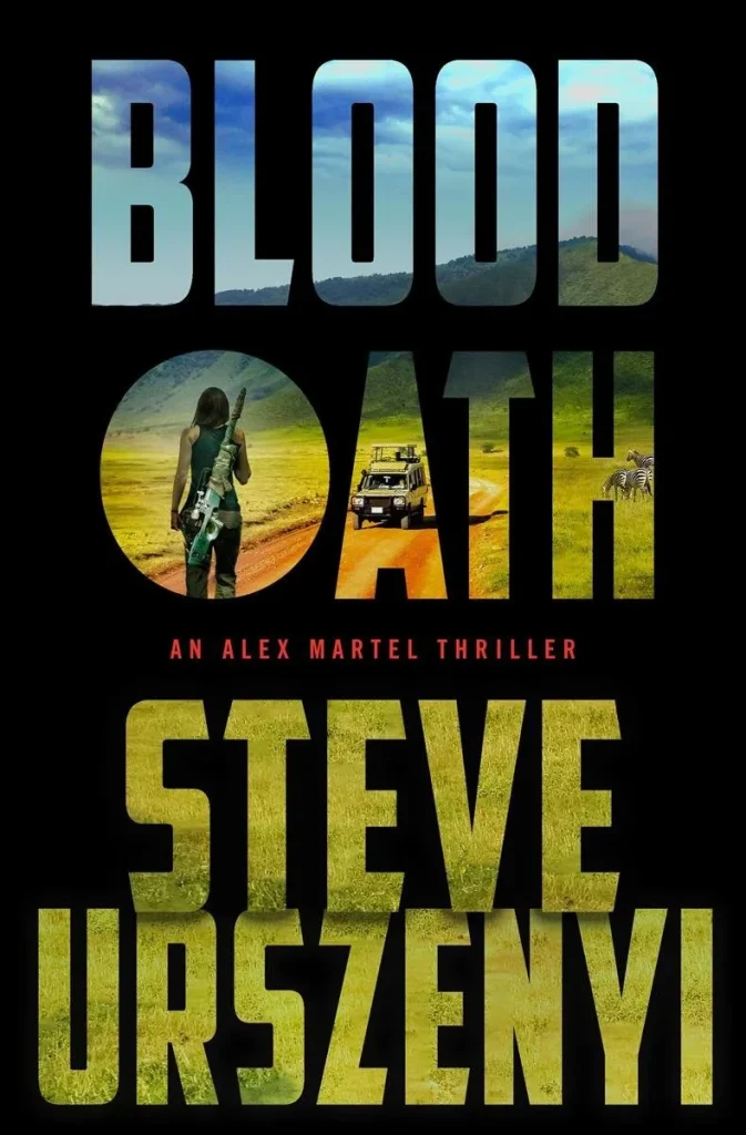 Book cover of 'Blood Oath' by Steve Urszenyi.
