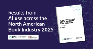 Results from the AI use across the North American book industry survey