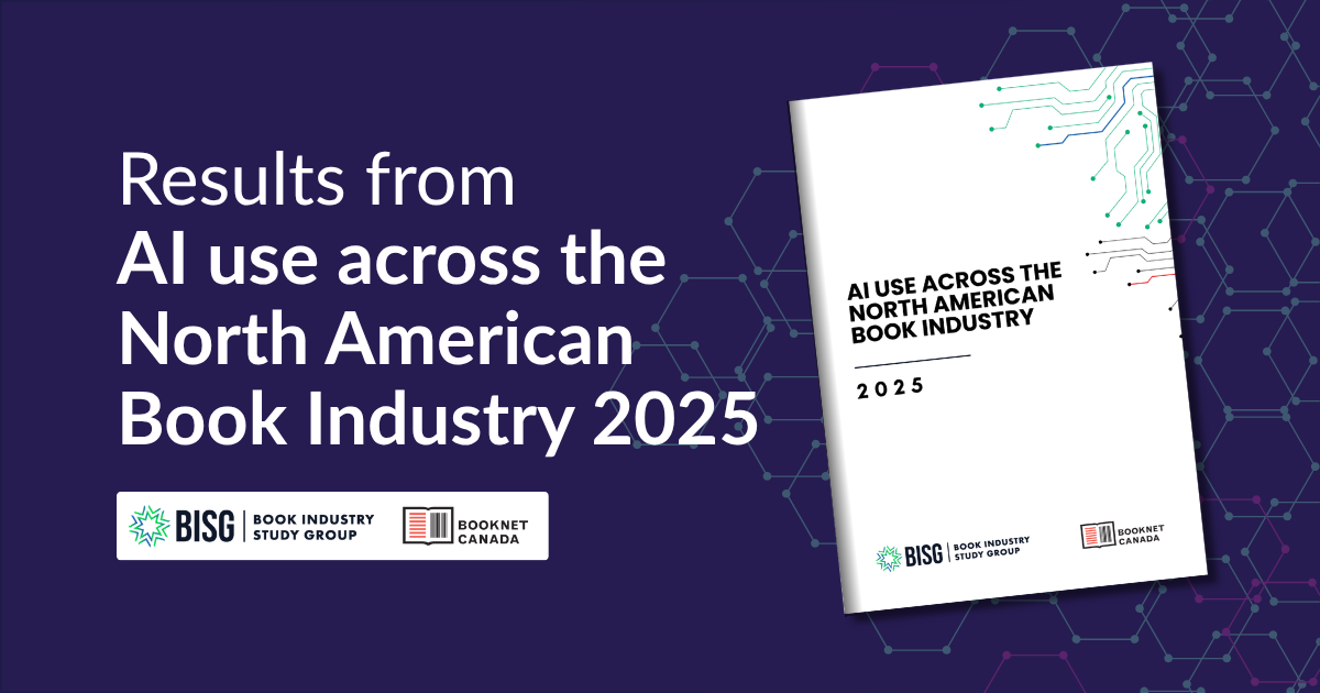 Results from the AI use across the North American book industry survey