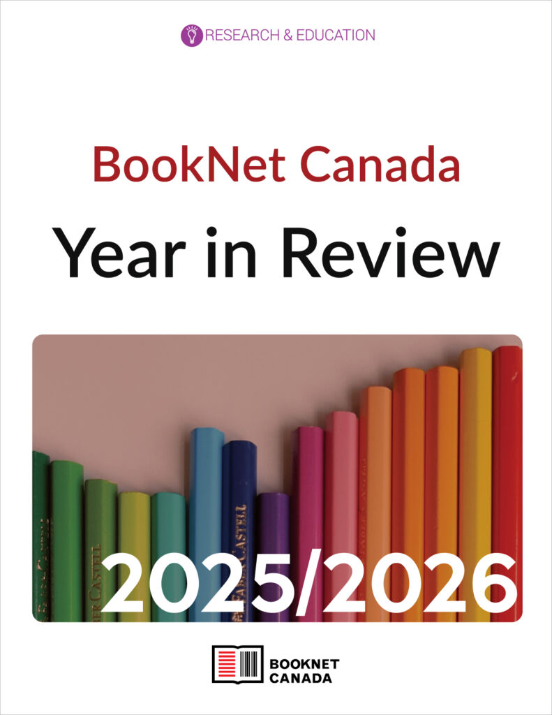 Cover of the BookNet Canada Year in Review 2025/2026 report
