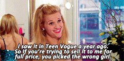  Like Elle Woods, don't be afraid to talk value and numbers.&nbsp; 