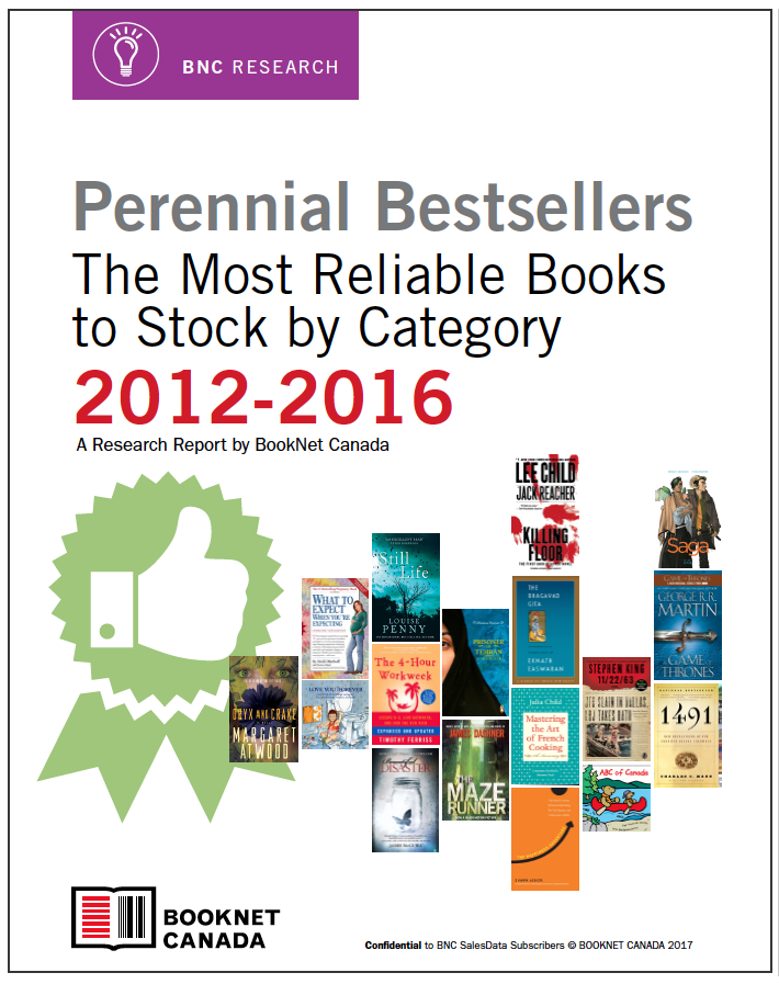  Perennial Bestsellers report cover. 