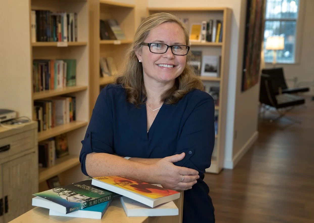 Photo of Michelle Berry by Fred Thornhill