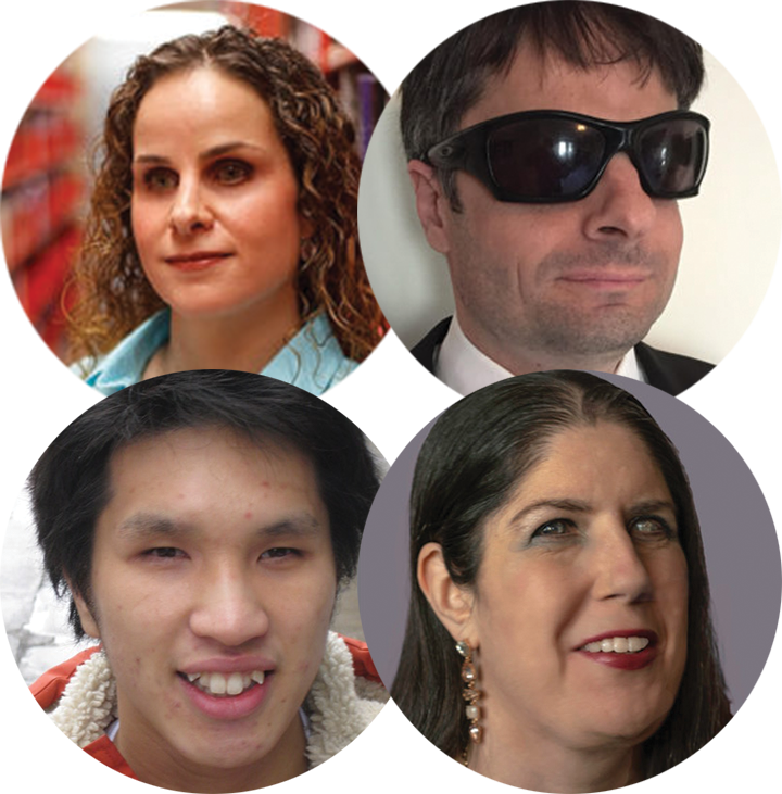  Photos of Daniella Levy-Pinto, Steve Murgaski, Ka Li, and Karoline Bourdeau. 