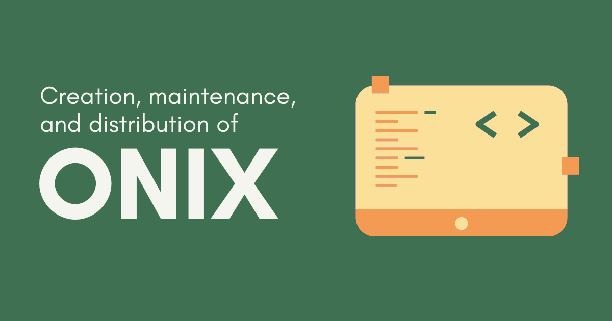 Strategies for streamlining ONIX creation