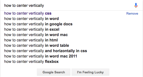  Screen cap of the Google results for 