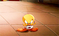  Tweety Bird putting on&nbsp; 
