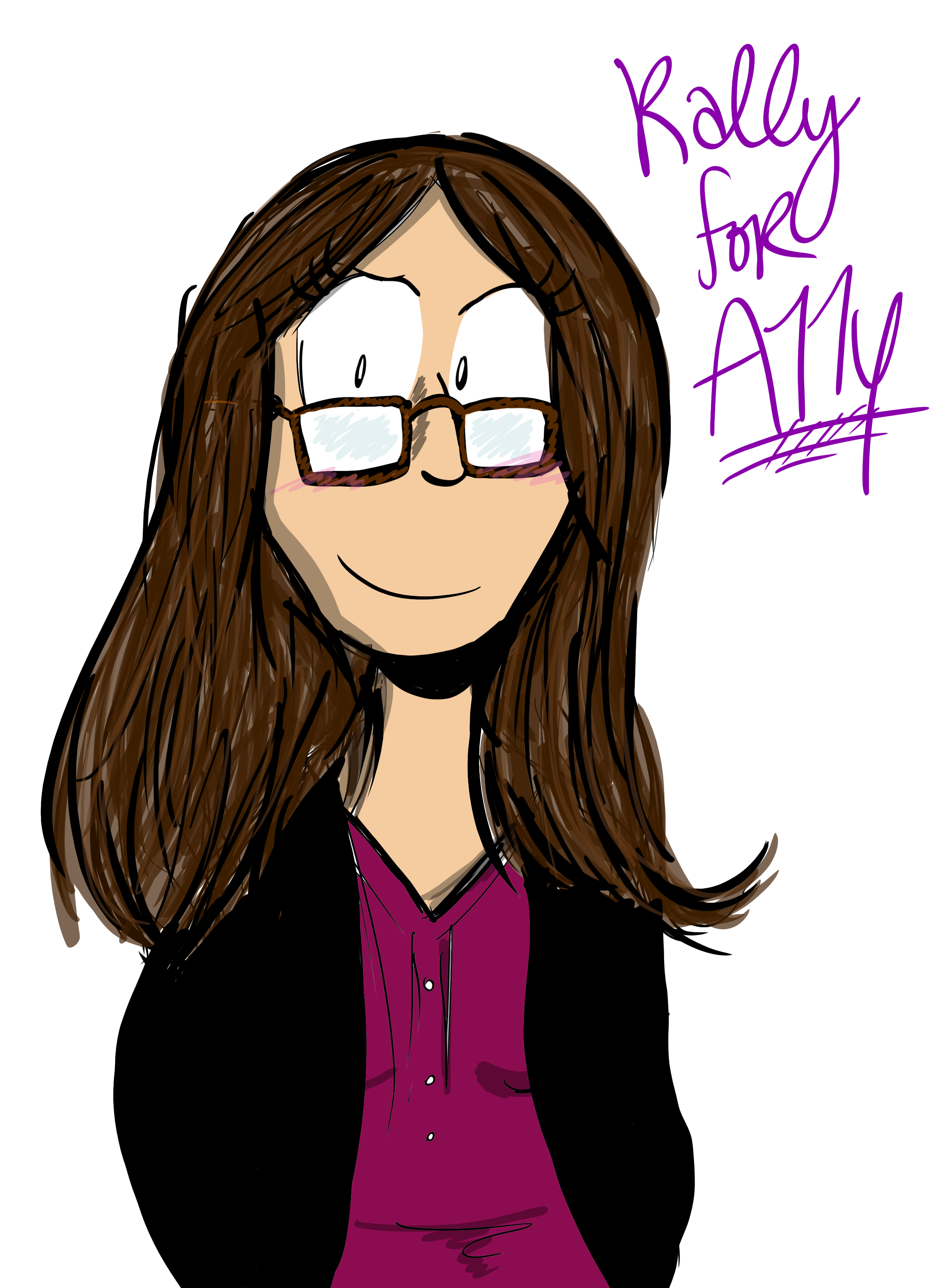  Illustration of  Rachel Comerford.  