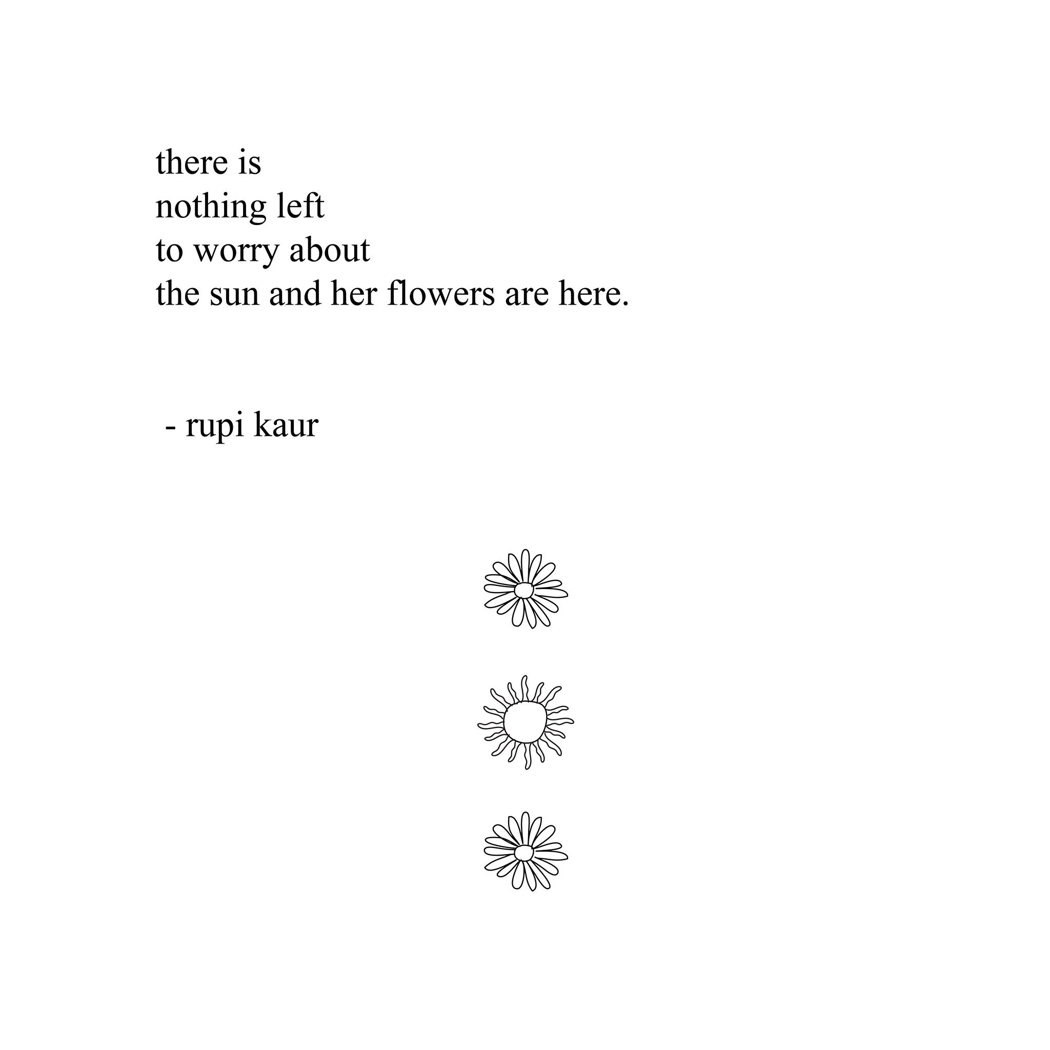  Page from  The Sun and Her Flowers  