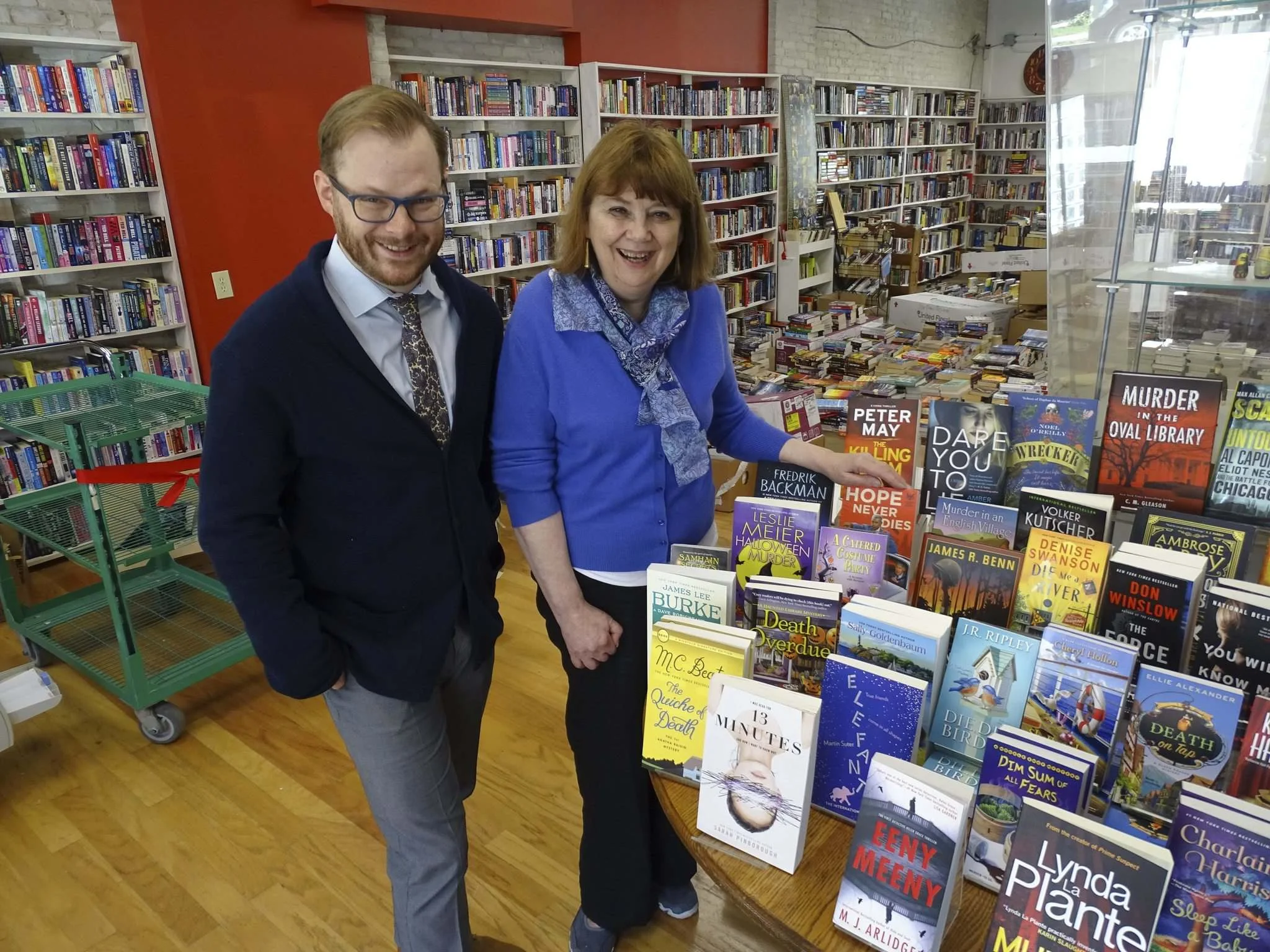  Photo of Wendy and Michael Bumsted, credit Maureen Scurfield,  Winnipeg Free Press . 