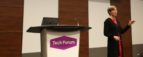Monica Landers presenting at Tech Forum 2019