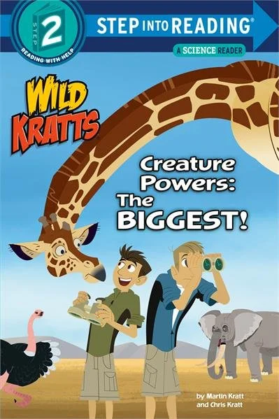 Creature Powers: The Biggest! book cover.