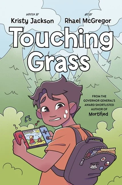 Book cover of Touching Grass.