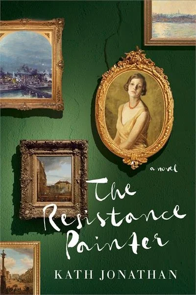 Book cover: The Resistance Painter