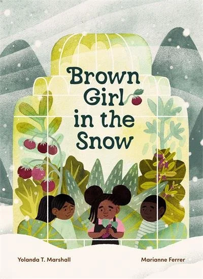 Book cover of Brown Girl in Snow.