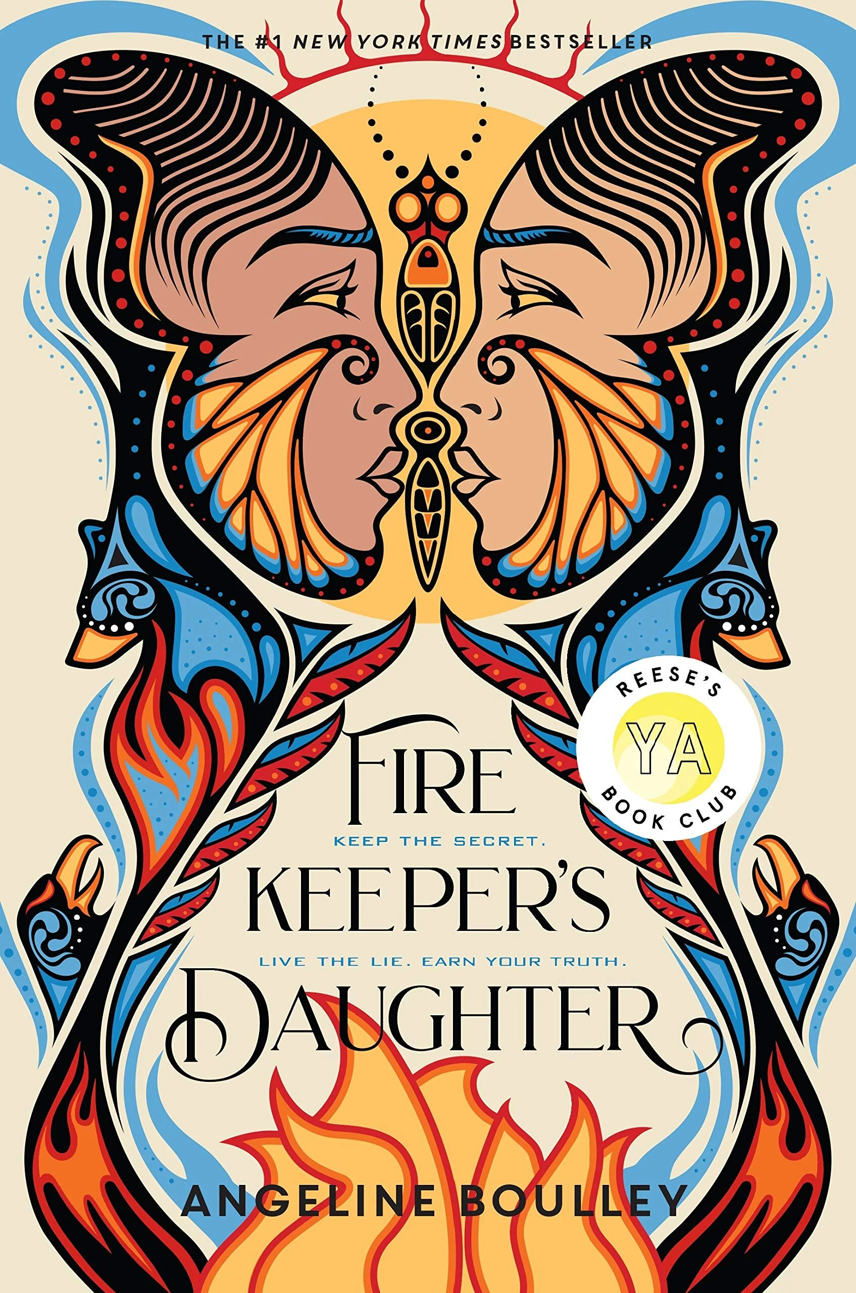 Book cover image for Fire Keeper's Daughter by Angeline Boulley