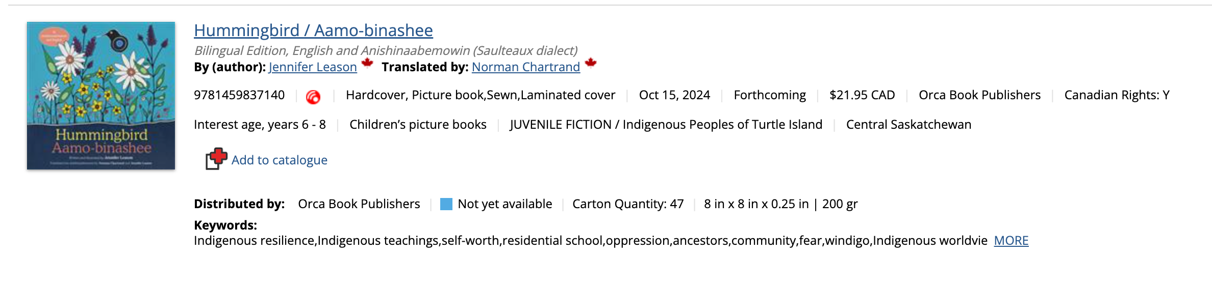 Screen capture showing the Bibli-O-Matic icon on a CataList page