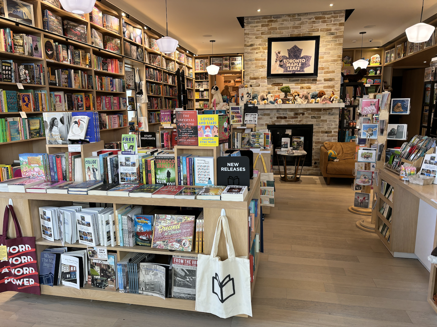 River Bookshop interior