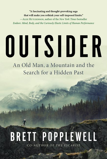Book cover of Outsider by Bret Popplewell.