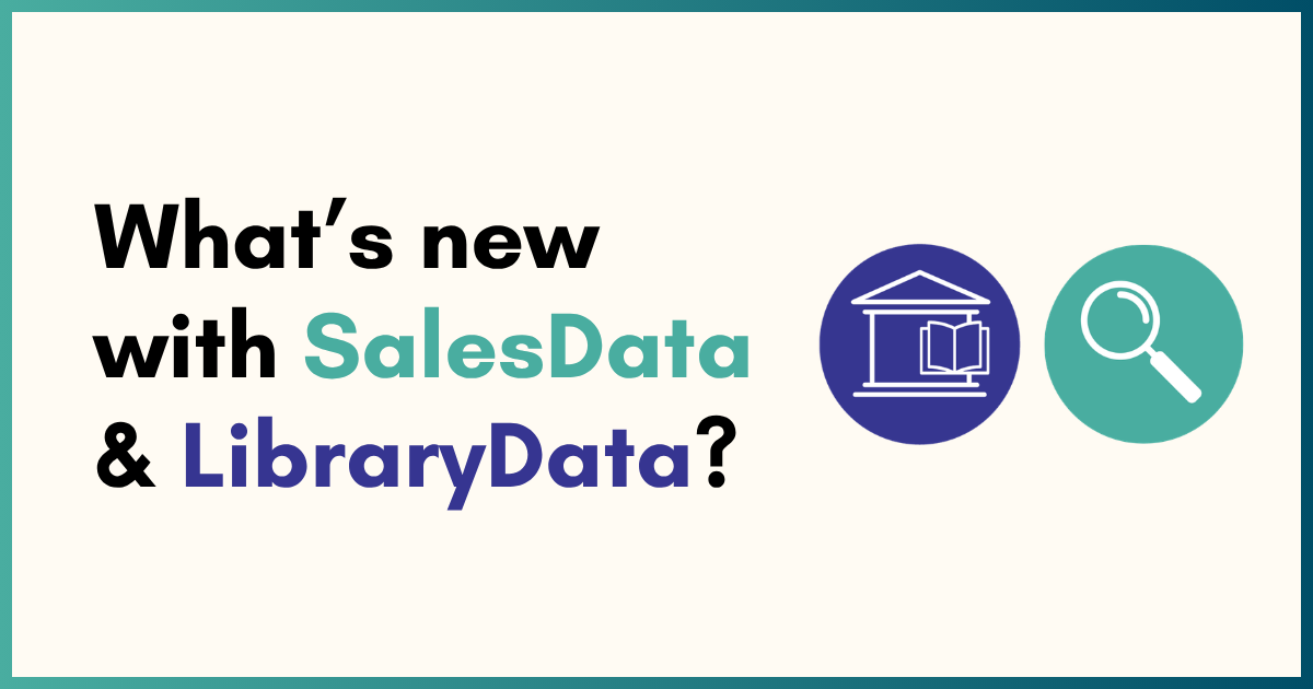 New SalesData & LibraryData features: Quick Search improvements
