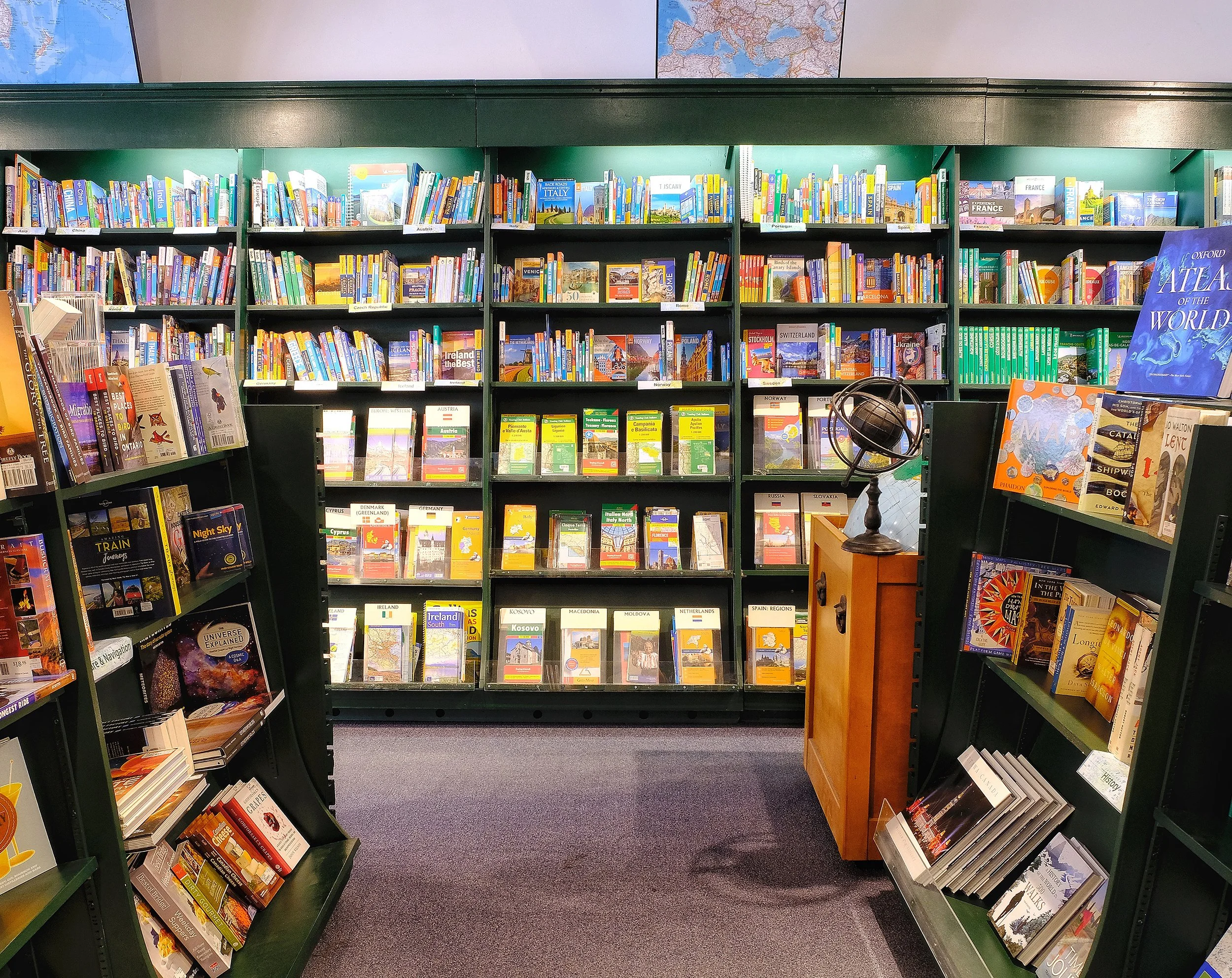 World of Maps interior