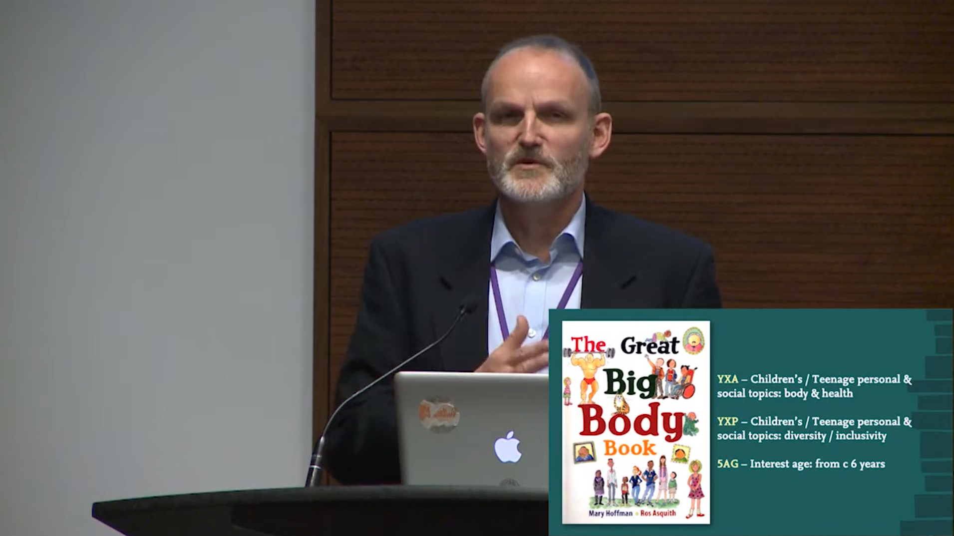 Screen capture of Inclusivity, diversity, and harmonizing the metadata supply chain: Standards at EDItEUR