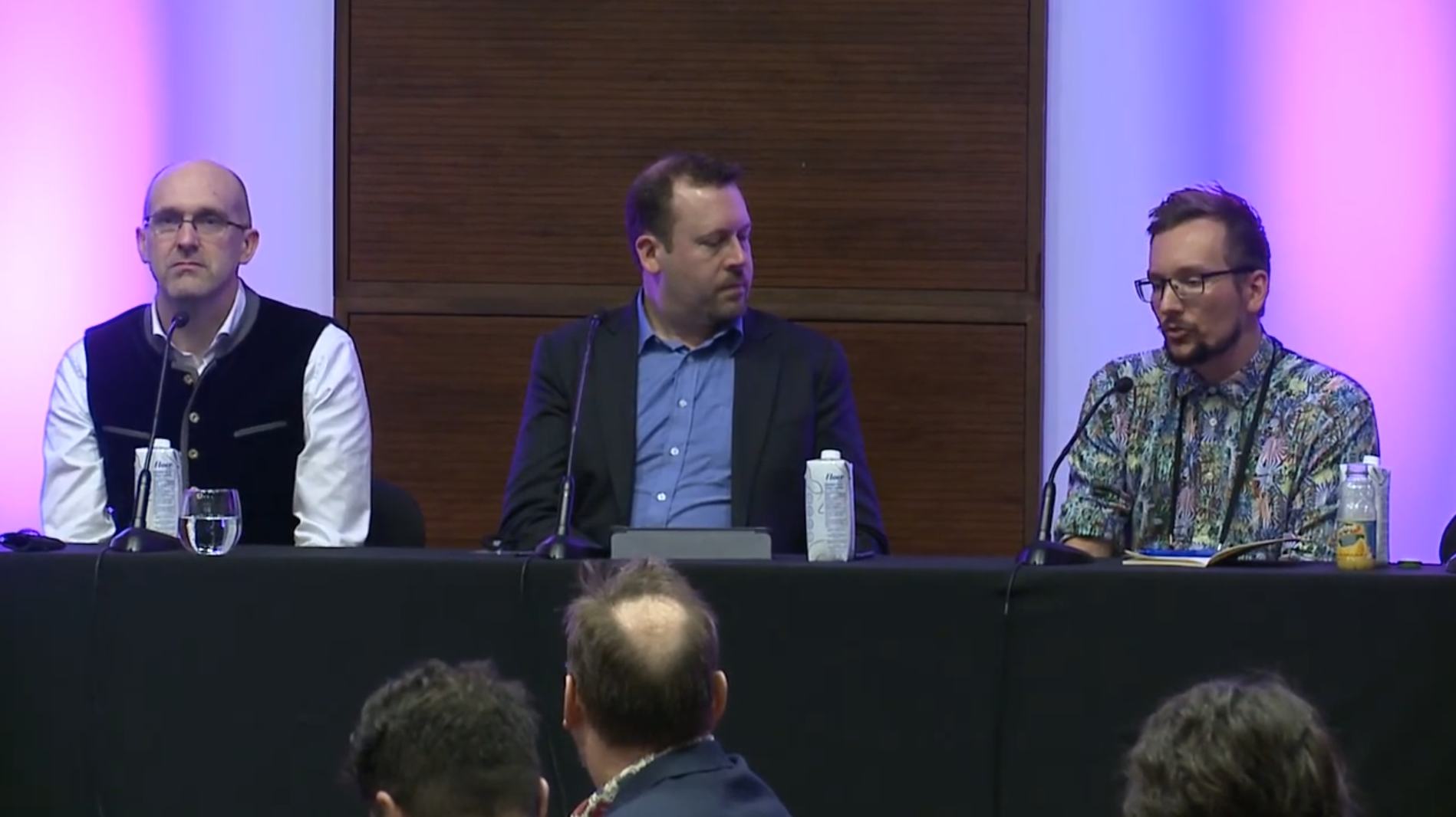 Panelists at Tech Forum