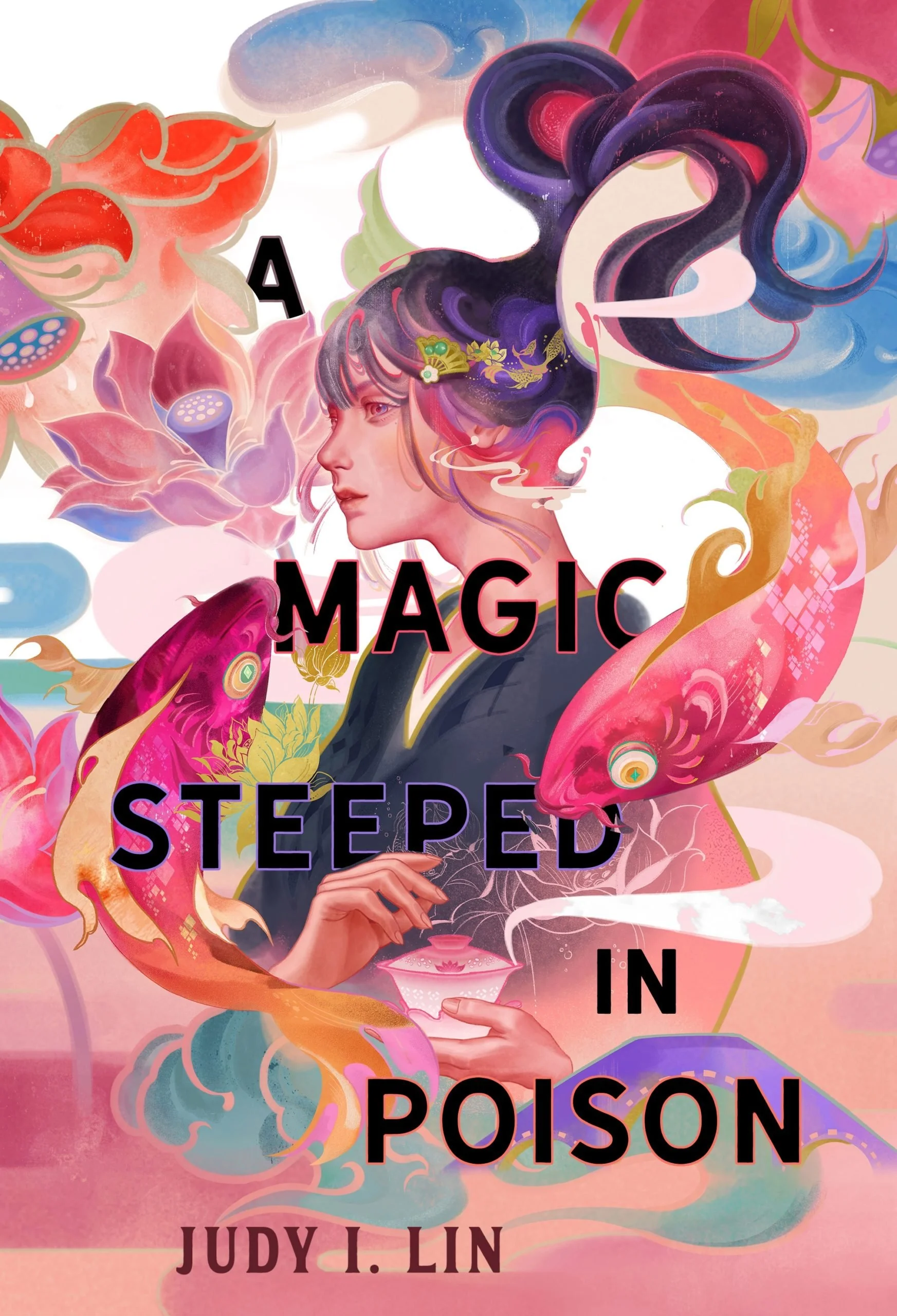 Cover of Judy I. Lin's book A Magic Steeped in Poison