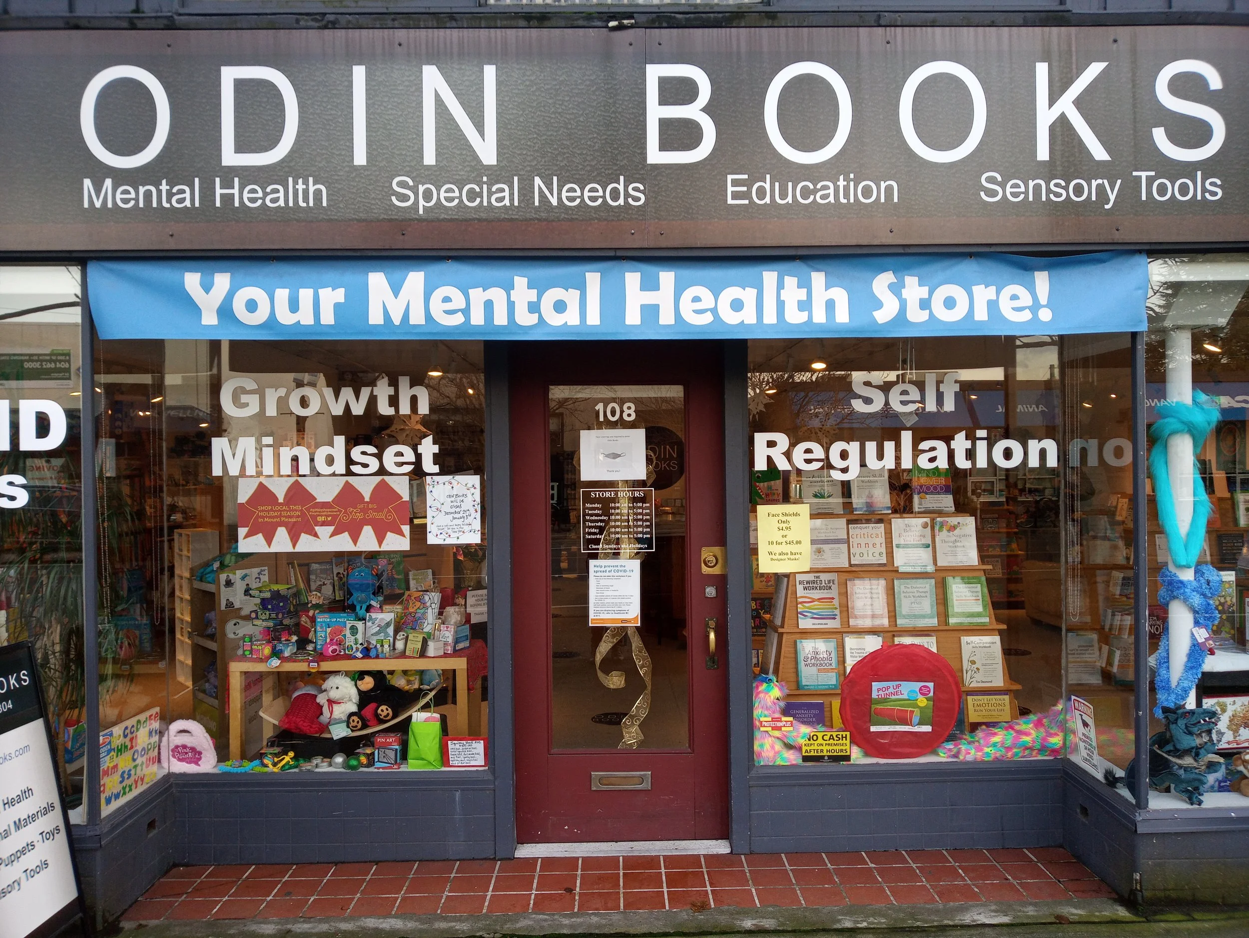 Odin Books storefront