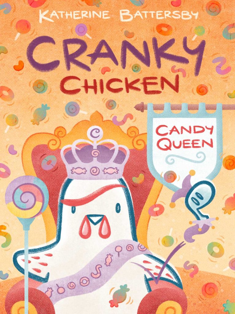 Book cover for Candy Queen by Katherine Battersby