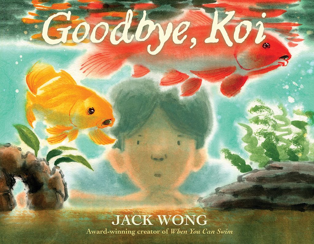 Book cover for Goodbye, Koi by Jack Wong