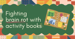 Fighting brain rot with activity books