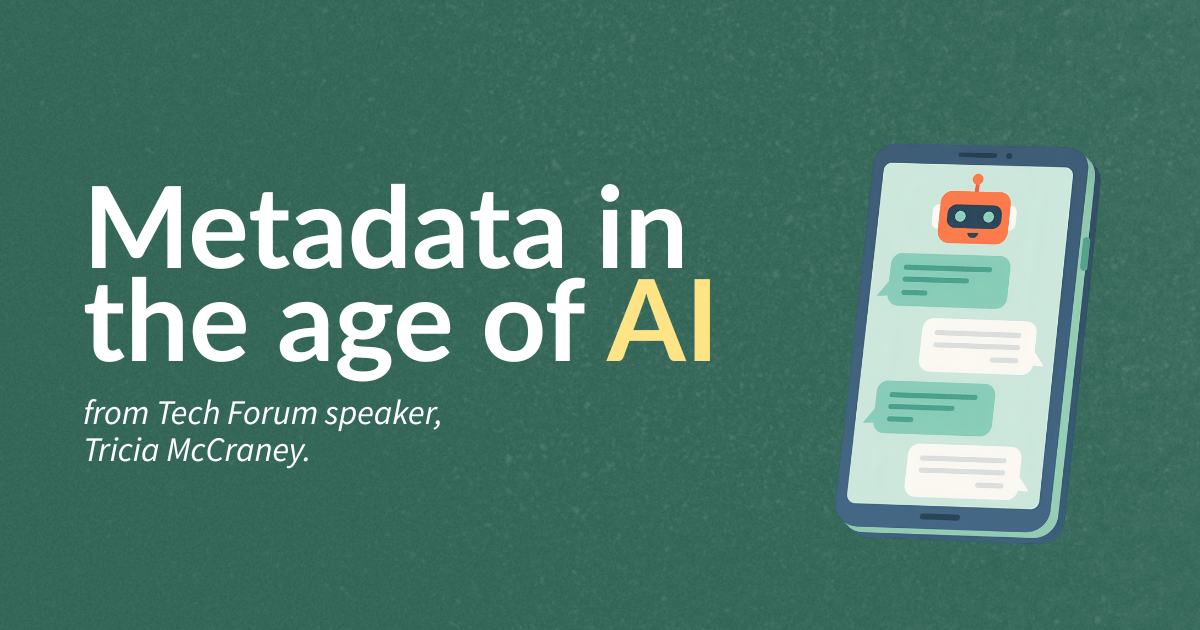 Metadata in the age of AI